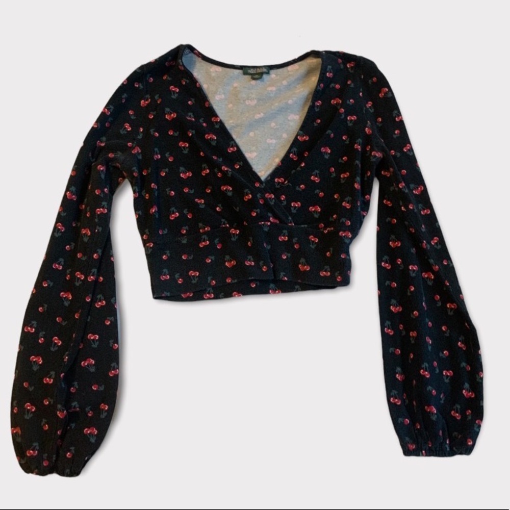 cherry crop top